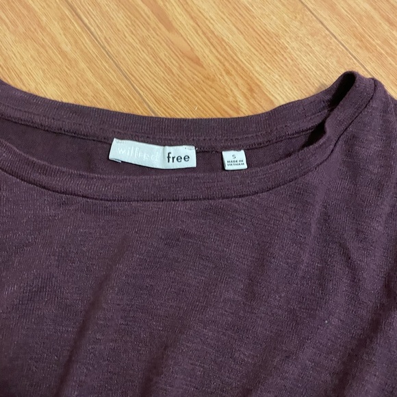 Wilfred knot-front crop top - Picture 3 of 3